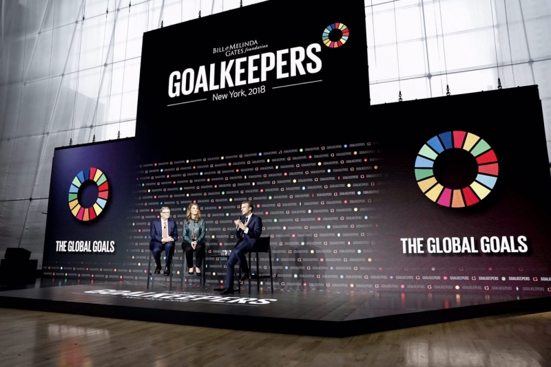 <div> Speech by Emmanuel Macron at the “Goalkeepers” event </ div>