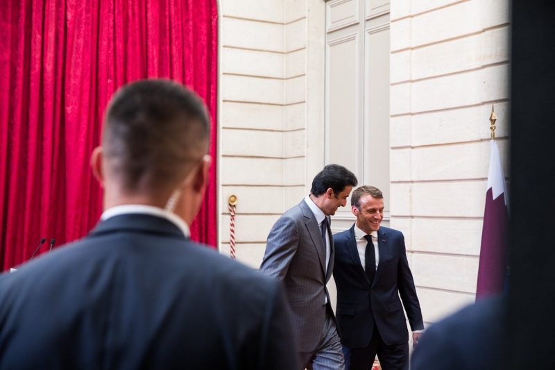 <div> Joint Press Conference of the President of the Republic and the Emir of Qatar </div>