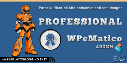 WPeMatico core 2.1, Professional and Full Content updates!