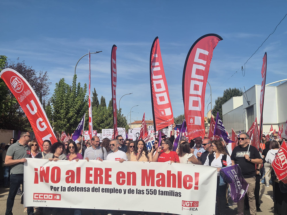 Luz verde a la huelga en Mahle La plantilla de Motilla y Paterna aprueba los paros con un 86% de apoyo