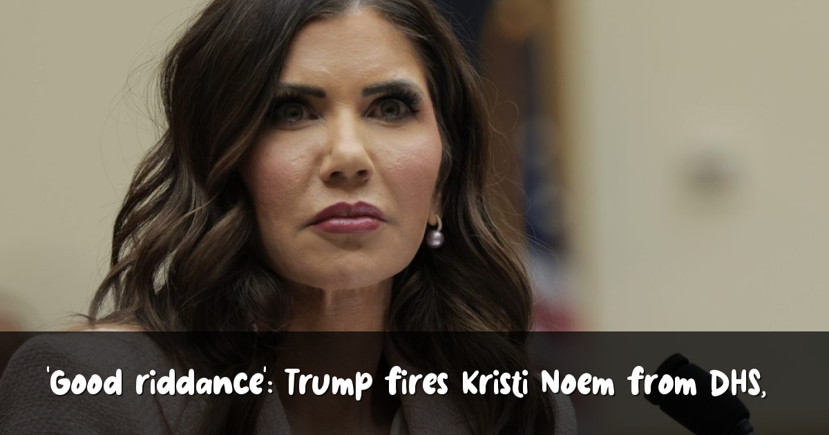 Secretary of Homeland Security Kristi Noem testifies before the House Judiciary Committee in the Rayburn House Office Building on March 04, 2026 in Washington, DC. Photo by Heather Diehl/Getty Images