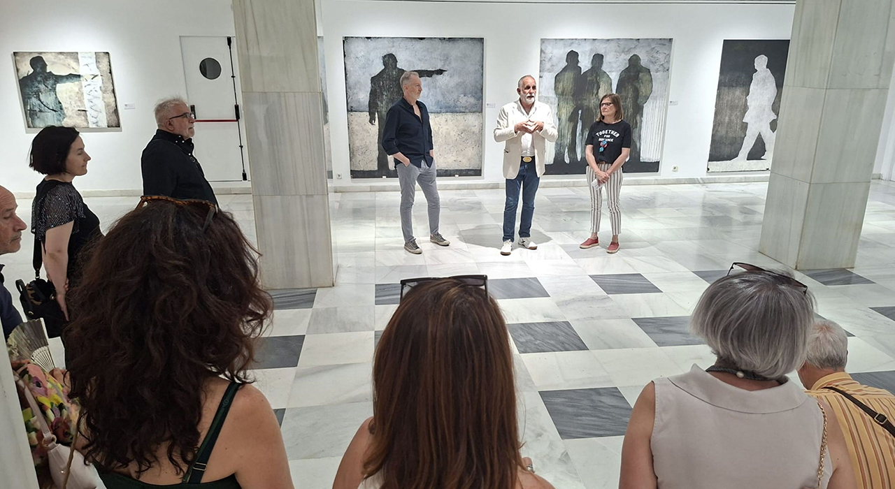 La Sala de Arte de la Delegación de la Junta en Guadalajara acoge la exposición ´Habitar la ausencia´ del pintor Chema Peñas