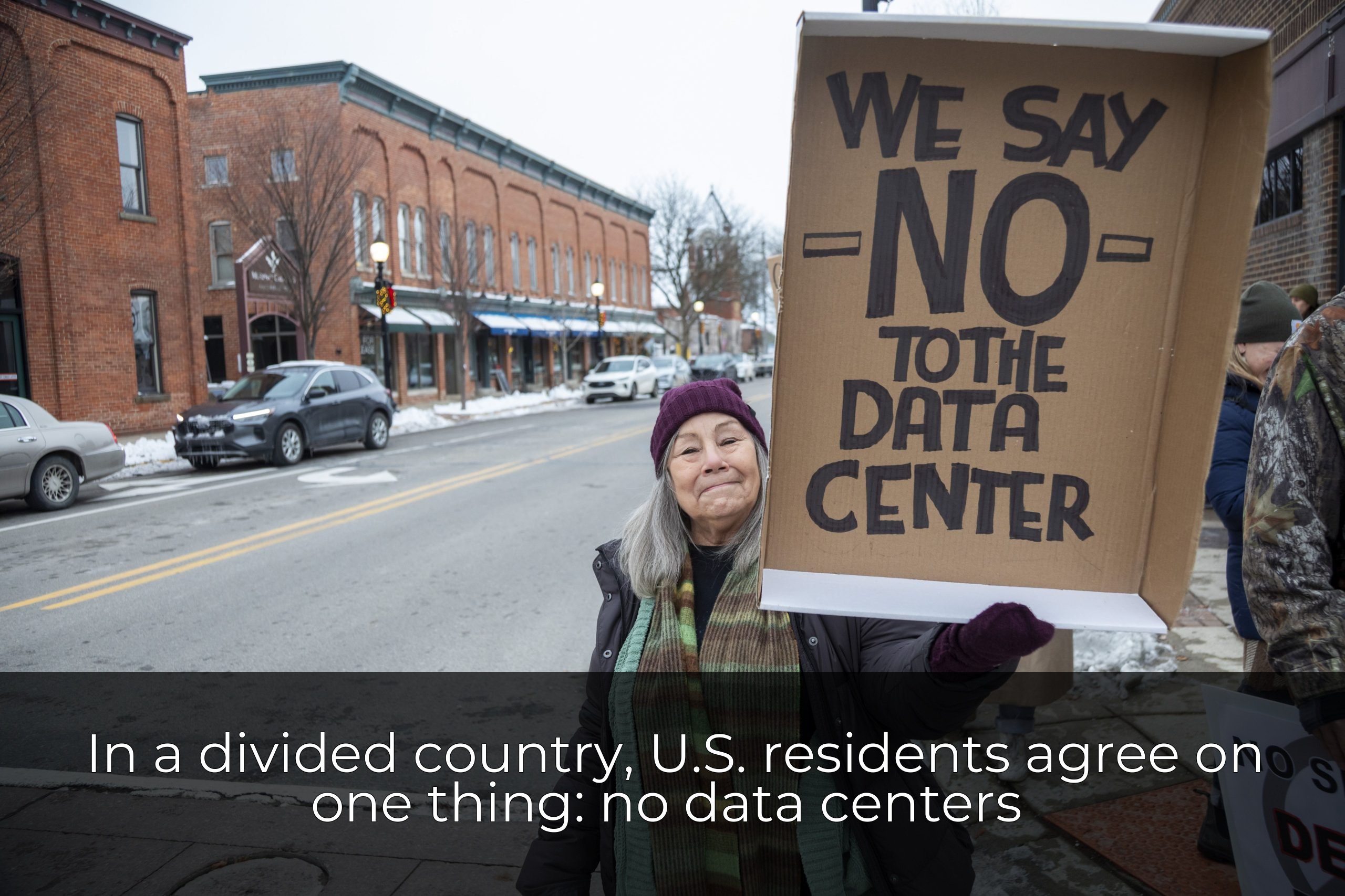 In a divided country, U.S. residents agree on one thing: no data centers 