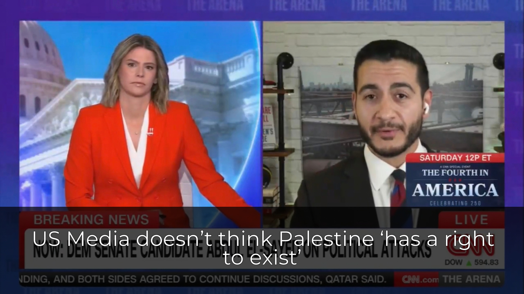 US Media doesn’t think Palestine ‘has a right to exist’