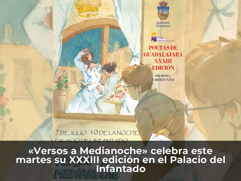 «Versos a Medianoche» celebra este martes su XXXIII edición en el Palacio del Infantado