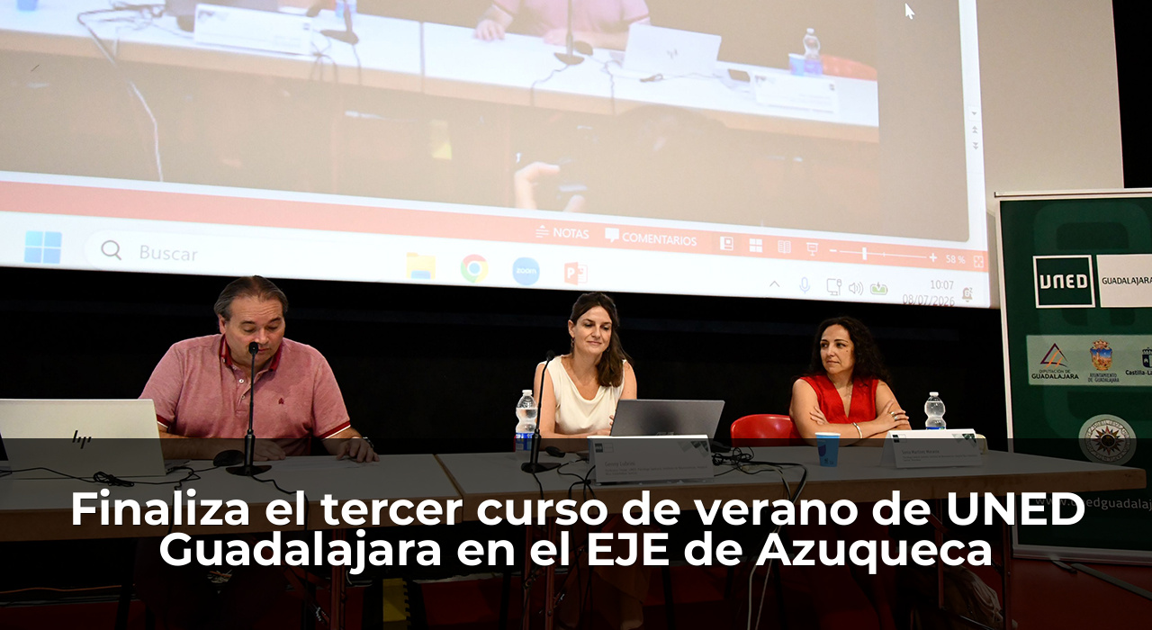Finaliza el tercer curso de verano de UNED Guadalajara en el EJE de Azuqueca