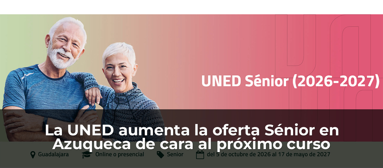 La UNED aumenta la oferta Sénior en Azuqueca de cara al próximo curso